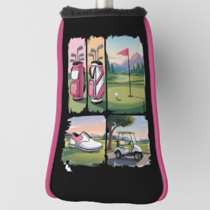 Preppy Golf Funny Golfing Lover Season Tournament  Head Cover