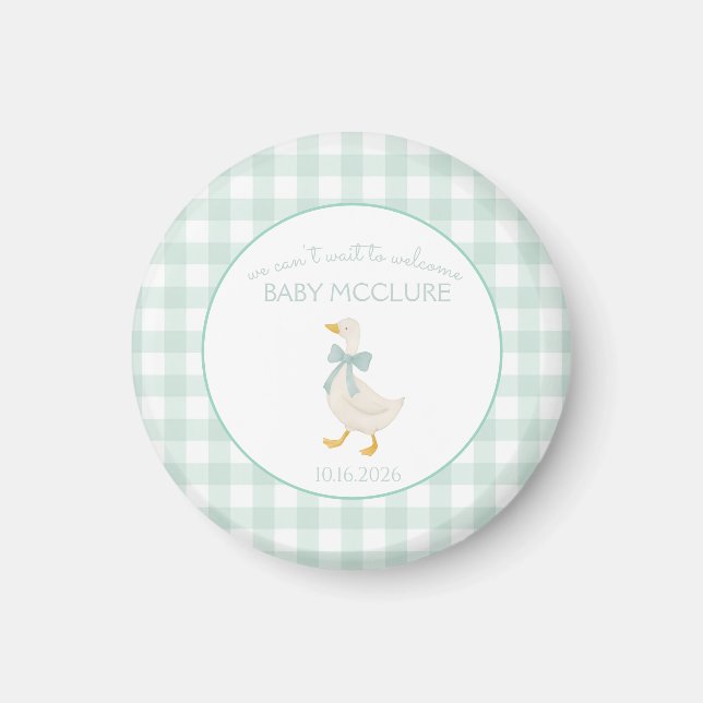 Preppy Goose Magnet (Front)