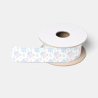 Preppy grandmillennial floral flowers ribbon