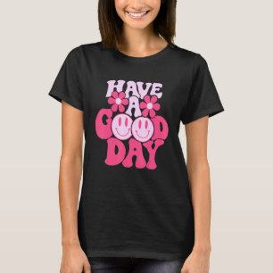 Preppy  Have A Good Day Smile Face Aesthetic Trend T-Shirt