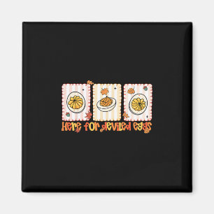 Preppy Here For Deviled Eggs Thanksgiving Men Wome Magnet