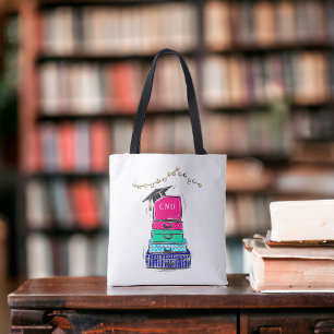 Preppy High School Graduation College Suitcase Tote Bag