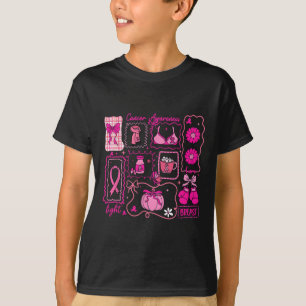 Preppy In October We Wear Pink Breast Cancer Aware T-Shirt