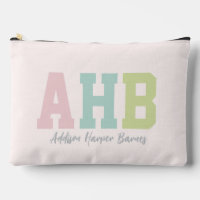 Preppy initials cute colourful trendy personalised