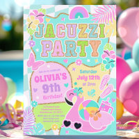 Preppy Jacuzzi Birthday Party Hot Tub Birthday