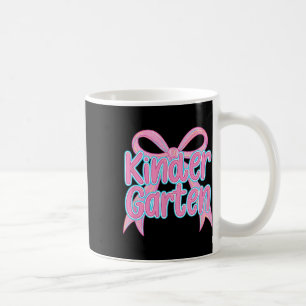 Preppy Kindergarten Back To School Teacher Kinder Coffee Mug