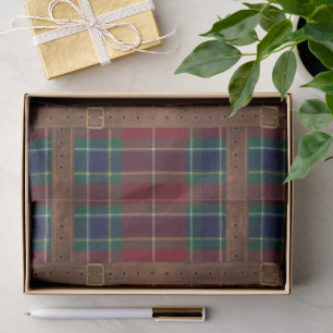 Preppy Lux Christmas Plaid II Tissue Paper