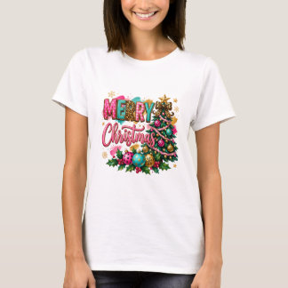 Preppy Merry Christmas T-Shirt