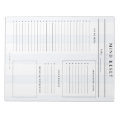 Preppy Mind Reset | Brain Dump List Notepad | Zazzle.co.nz