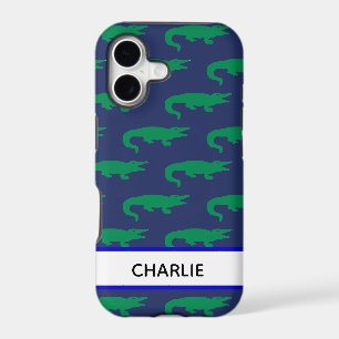 Preppy Monogrammed Aligator