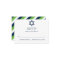 Preppy Navy Blue Bar Mitzvah RSVP Card