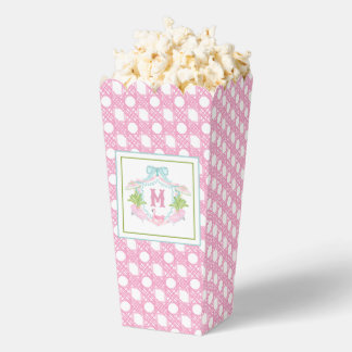 Preppy Palm Beach Monogram Crest Favour Box