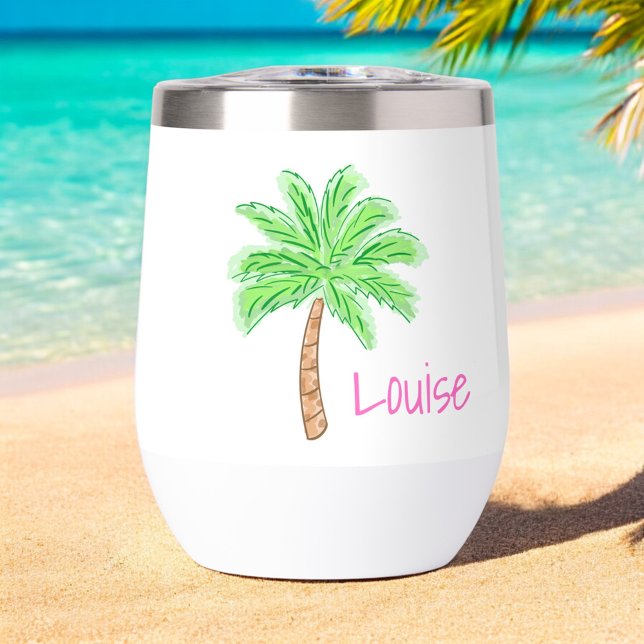 Preppy Palm Tree Personalised  (Creator Uploaded)