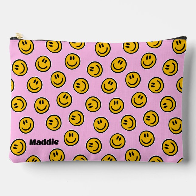 Preppy Pencil Case Accessory Pouch (Front)