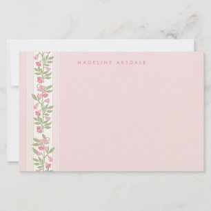 Preppy Personalised floral Stationery