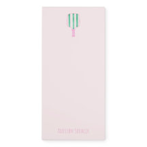 Preppy Personalised Pickleball Notepad