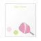 Preppy Pickleball Personalised Notepad