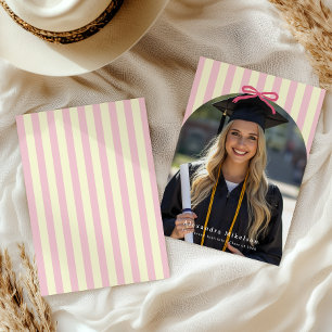 Preppy Pink Bow Arch Photo Announcement