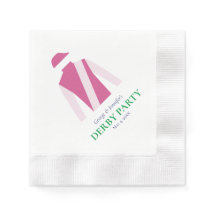 Preppy Pink Jockey Silks Derby Party Personalise