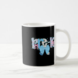 Preppy Pre-k Back To School Floral Teachers Coffee Mug