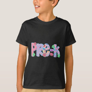 Preppy Pre-k Back To School Teachers Girls T-Shirt
