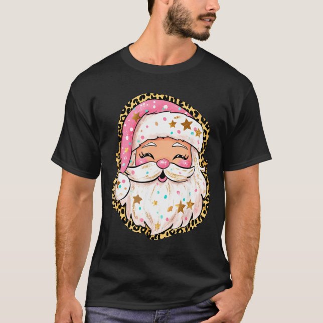 Preppy Santa - Christmas - Funny Christmas - Happy T-Shirt (Front)