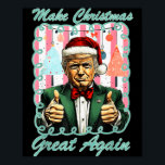 Preppy Santa Trump 2025 Men Xmas Make Christmas Gr Poster<br><div class="desc">Preppy Santa Trump 2025 Men Xmas Make Christmas Great Again</div>