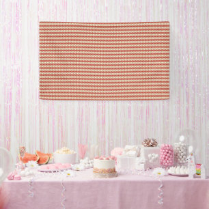 Preppy School Year Geometric Design Banner