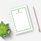 Preppy Stripe Pineapple Personalised