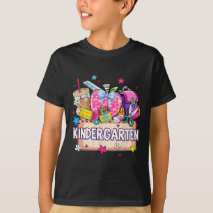 Preppy Supplies Kindergarten Happy Last Day Of Sch T-Shirt