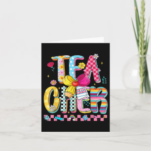 Preppy Teacher Fifth Grade First Day Of School 5th Card