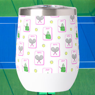 Preppy Tennis Mahjong / Racquet and Bag Tiles