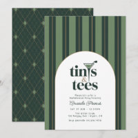 Preppy Tinis & Tees Golf Bachelorette Party