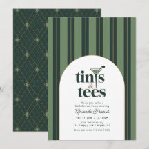 Preppy Tinis & Tees Golf Bachelorette Party