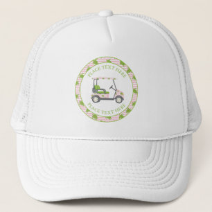 Preppy Turtles Golf Cart Trucker Hat