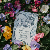 Preppy Whimsical Boys Baby Shower