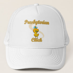 Presbyterian Chick Trucker Hat