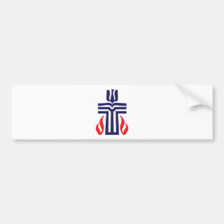 Presbyterian symbol bumper sticker