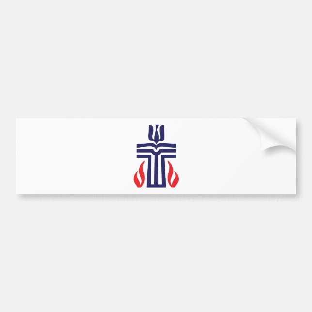 Presbyterian symbol bumper sticker (Front)