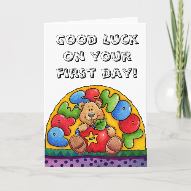 Preschool Card (Front)