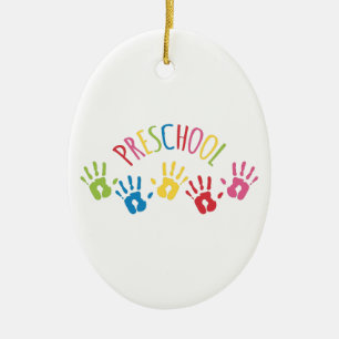 Preschool Ceramic Tree Decoration