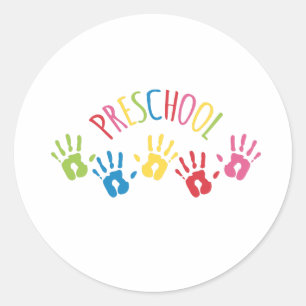 Preschool Classic Round Sticker