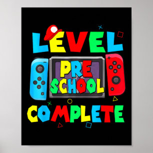 Preschool Complete Last Day Of School Video Game 1 Poster