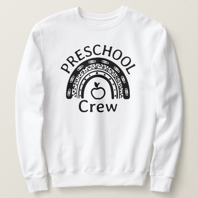 Preschool Crew Preschool Squad Sweatshirt (Design Front)