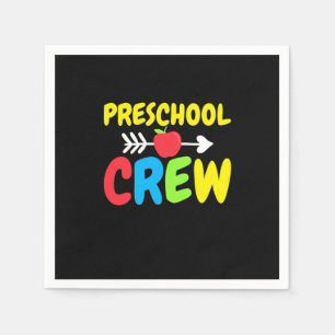 Preschool Crew Teacher Napkin