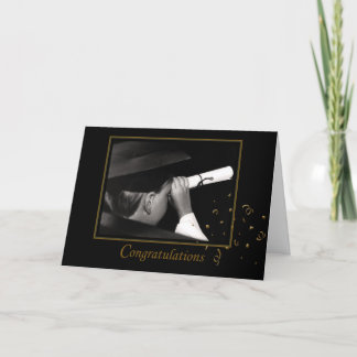 preschool / elementary school graduation card