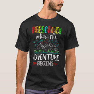 Preschool First Day Back To School Teachers Studen T-Shirt