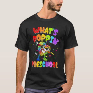 Preschool First Day Of School Dabbing Pop It Fidge T-Shirt