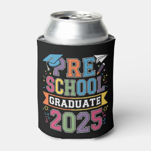 Preschool Graduate 2025 Graduation Pre K School Can Cooler