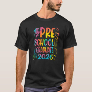 Preschool Graduate 2026 Pre K Class Of 2026 Gradua T-Shirt